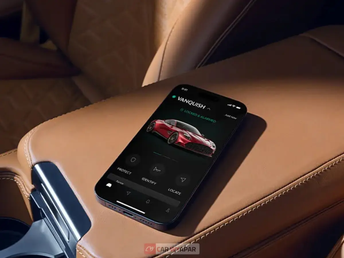 Connected car Aston Martin